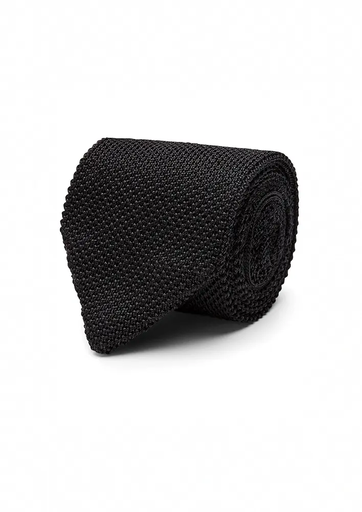 David Jones Calibre Silk Knitted Tie
