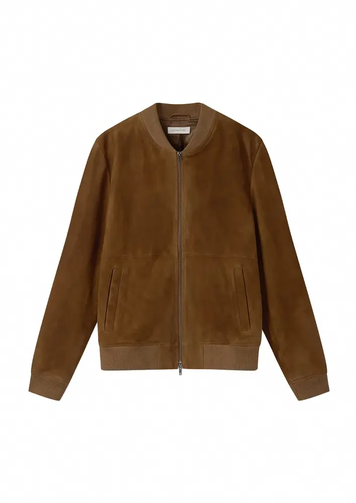 Assembly Label Finlay Suede Bomber Jacket