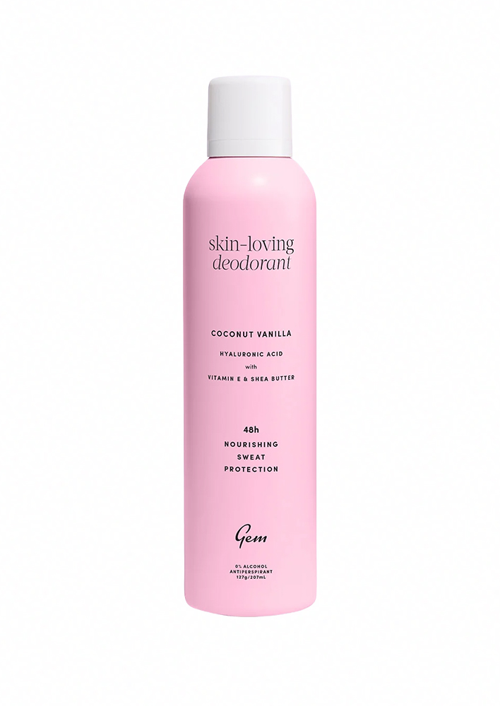 Gem Deodorant - Skin-Loving Aerosol Coconut Vanilla