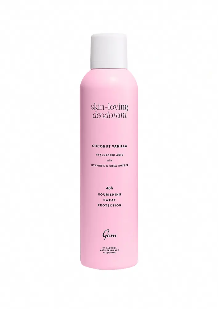 Gem Deodorant - Skin-Loving Aerosol Coconut Vanilla