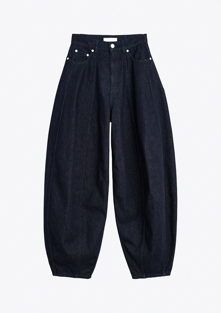 Farfetch Viktor and Rolf Panelled Balloon-shaped Jeans $1320