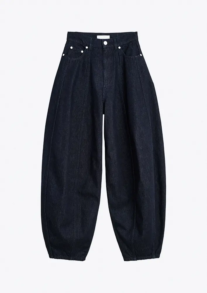 Farfetch Viktor and Rolf Panelled Balloon-shaped Jeans $1320