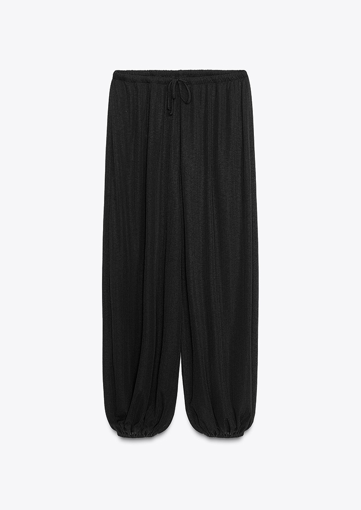 ZARA Flowing Balloon Trousers $55.95