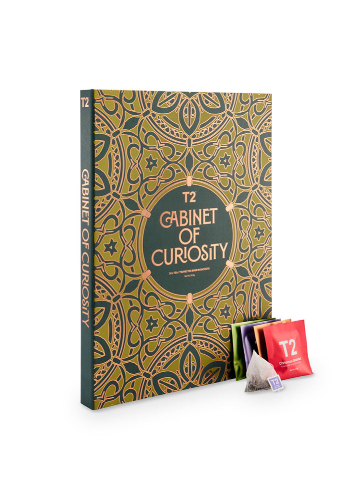 T2 Cabinet Of Curiosity 24 Day Tea Bag Advent $48