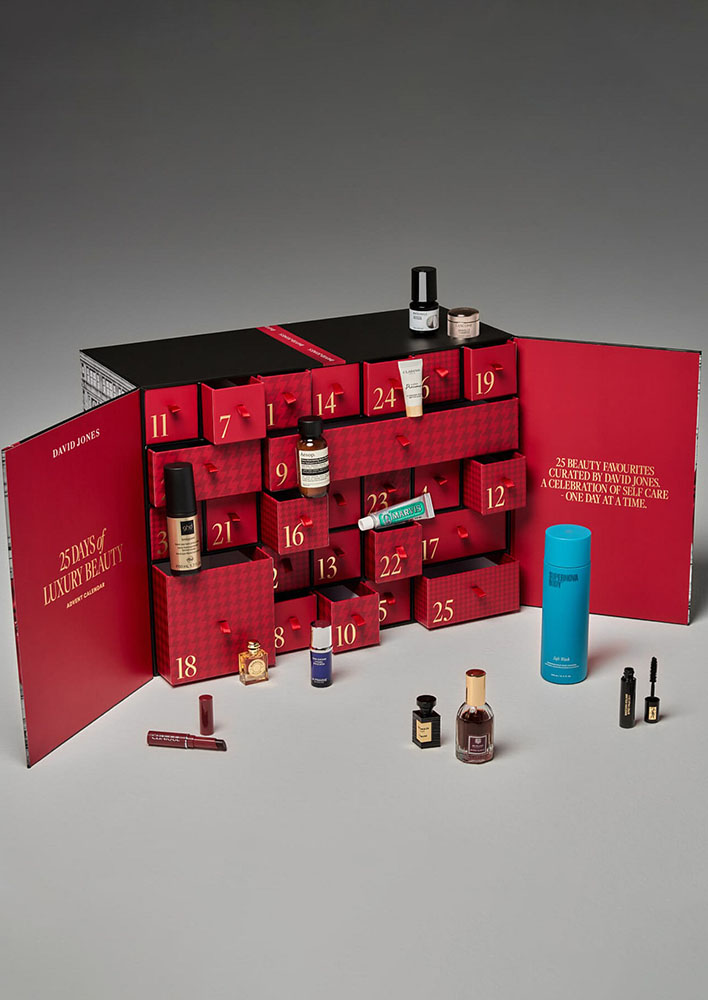 David Jones Collection 25 Days of Luxury Beauty Advent Calendar $290