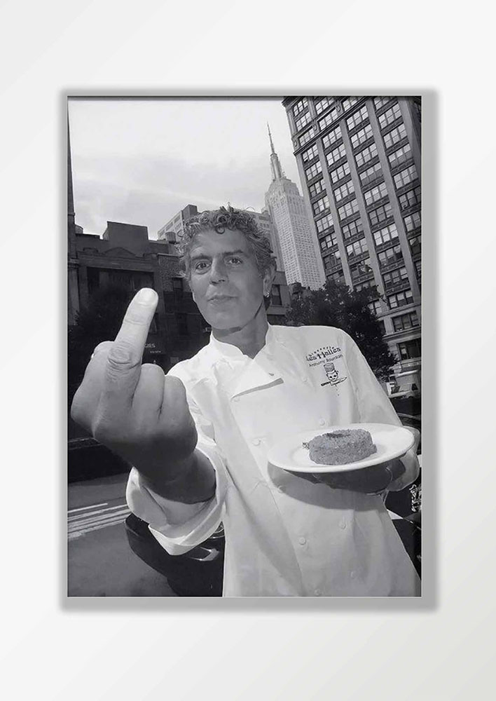 Atollo Print Shop Anthony Bourdain At Les Halles New York
