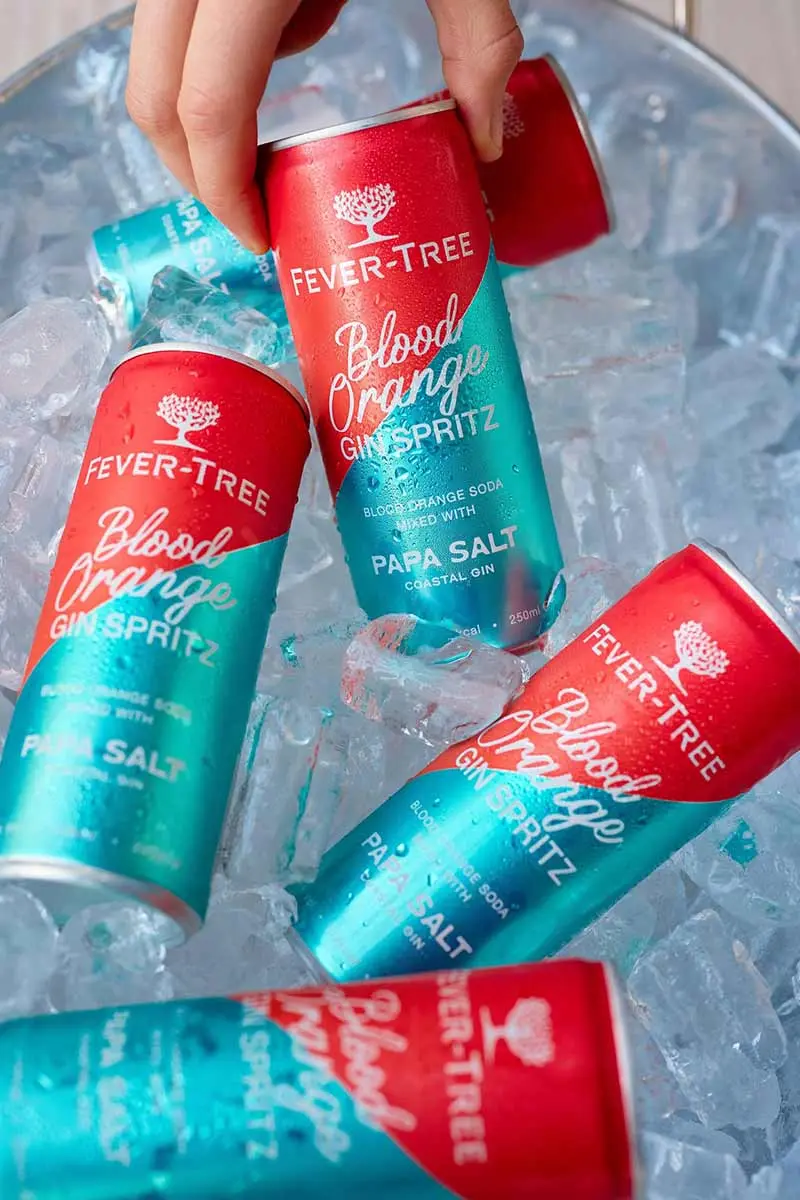 Papa Salt X Fever-Tree Blood Orange Spritz