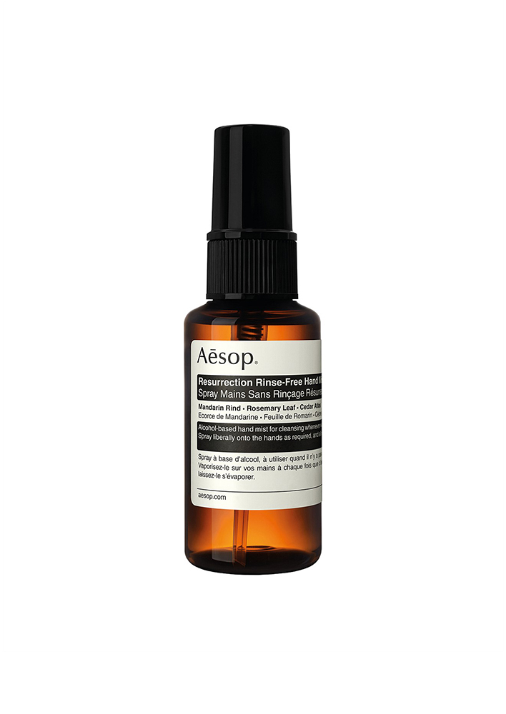 David Jones Aesop Ressurection Rinse-Free Hand Mist 50mL $17