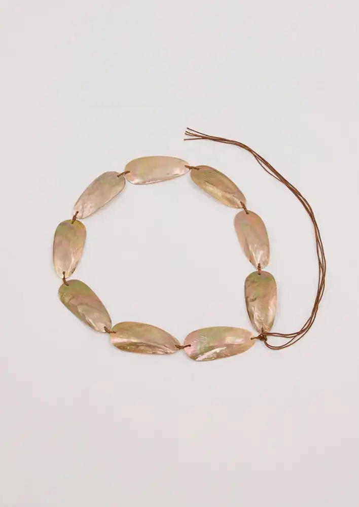 DISSH Bali Tailor La Pareo Ivory Belt 001 $149