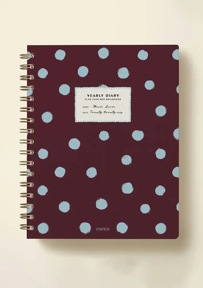 Papier Softback Spiral 2026 Weekly Diary $55