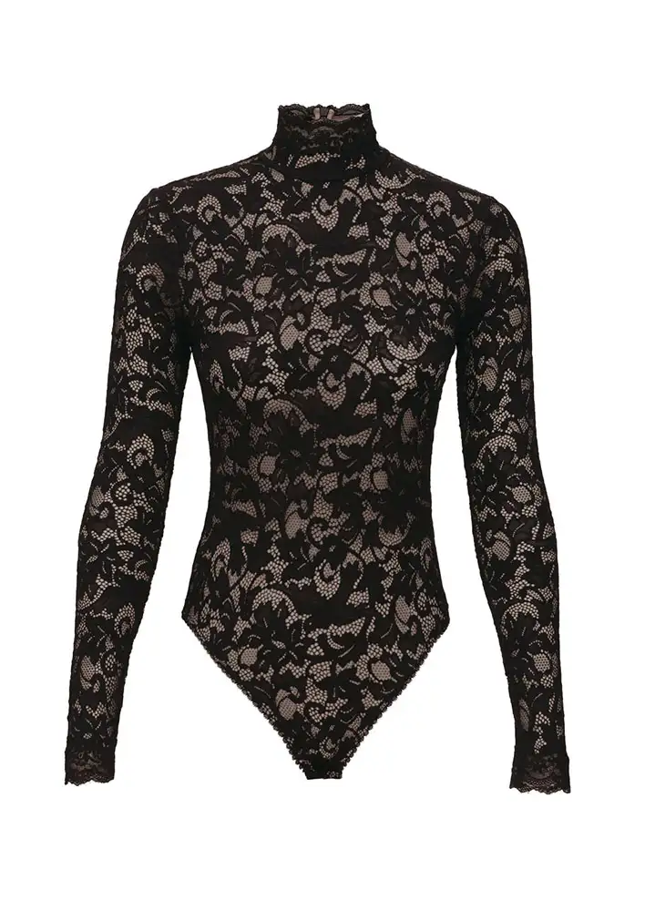 Zimmermann High Neck Bodysuit $365