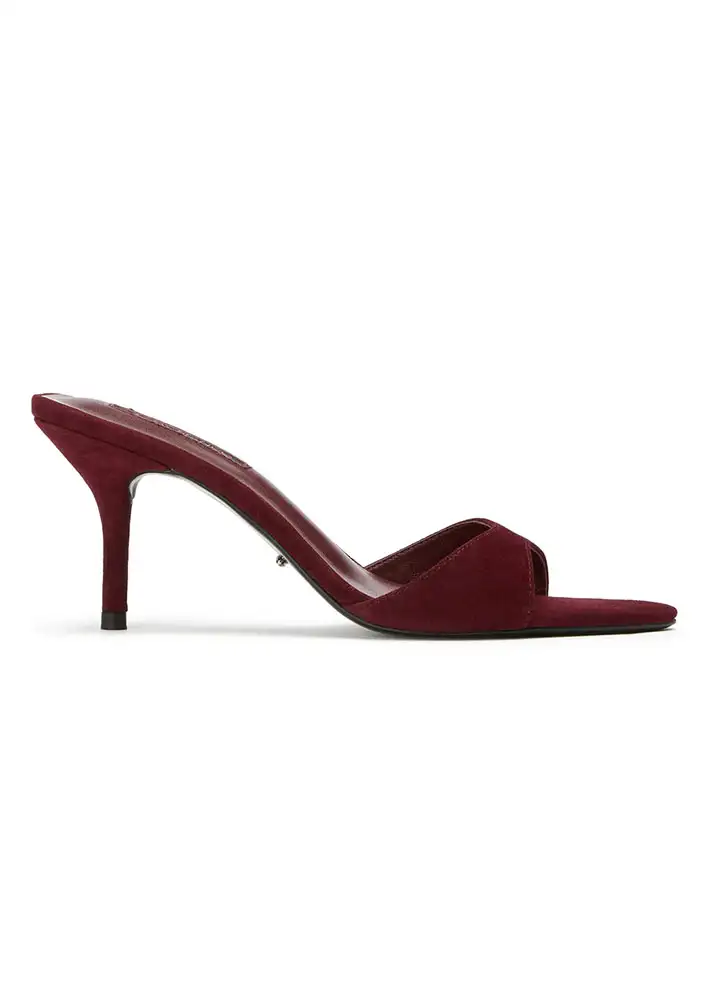 Tony Bianco Hallie Vino Suede $199.95