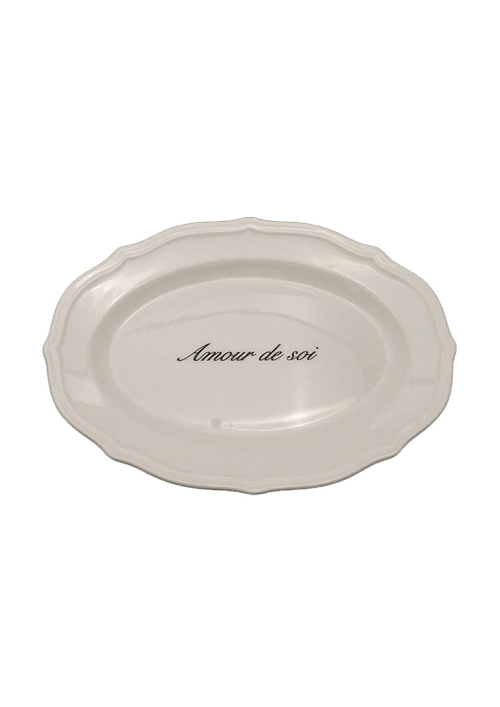 Cendré Ceramic Jewellery Plate $59