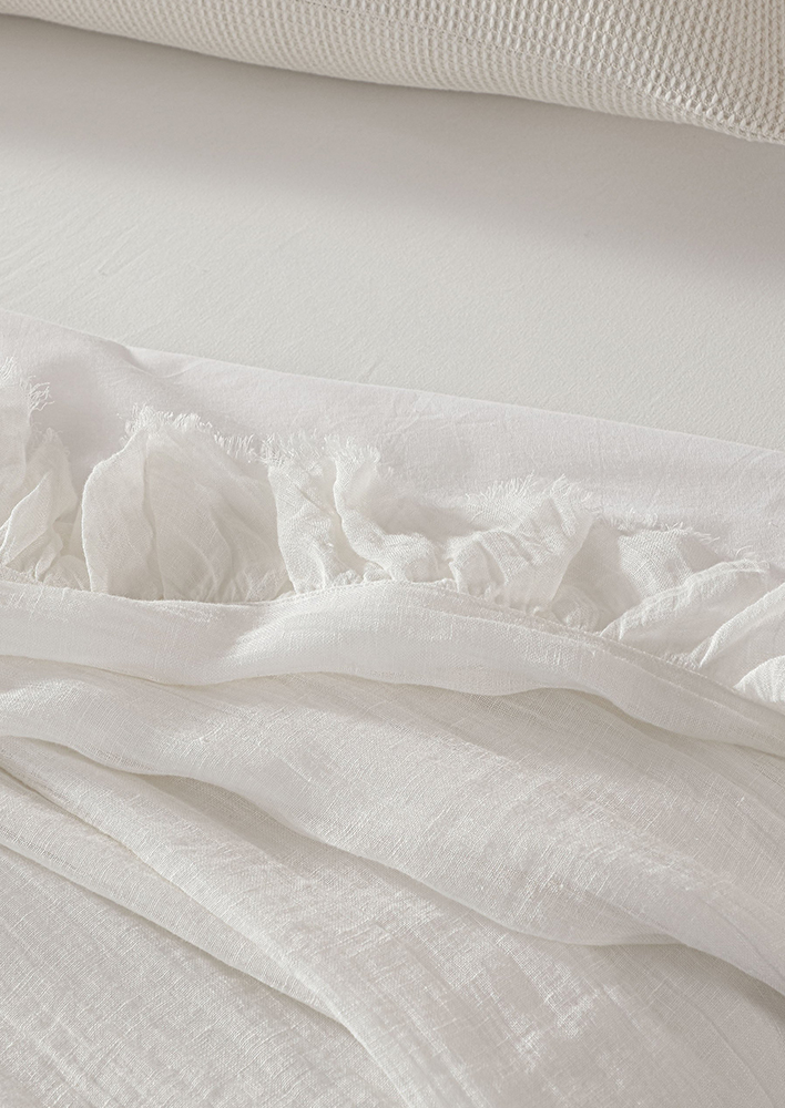 Waffle Weave Flat Sheet
