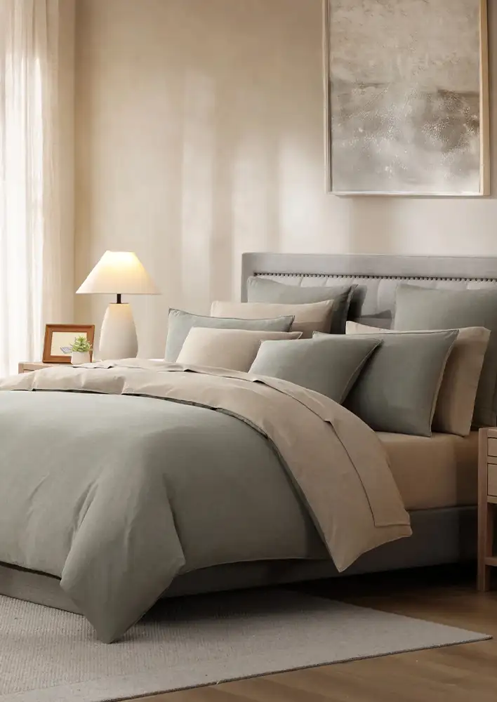 Vera Wang Reversible Cotton Cashmere Quiltcover $520