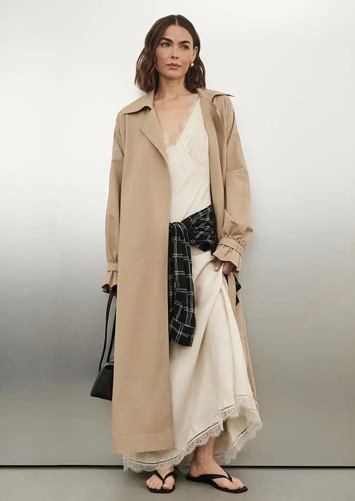 DISSH Annalise Long Sleeve Check Shirt $149.99