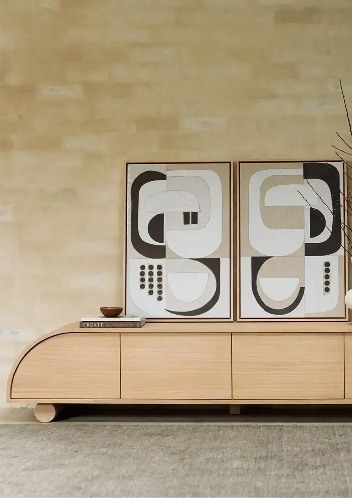 RJ Living Muse Entertainment Unit 210cm $2,499