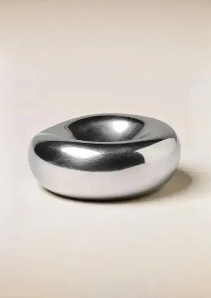 P.S. Store Gentle Habits Chrome Incense Holder $74.95