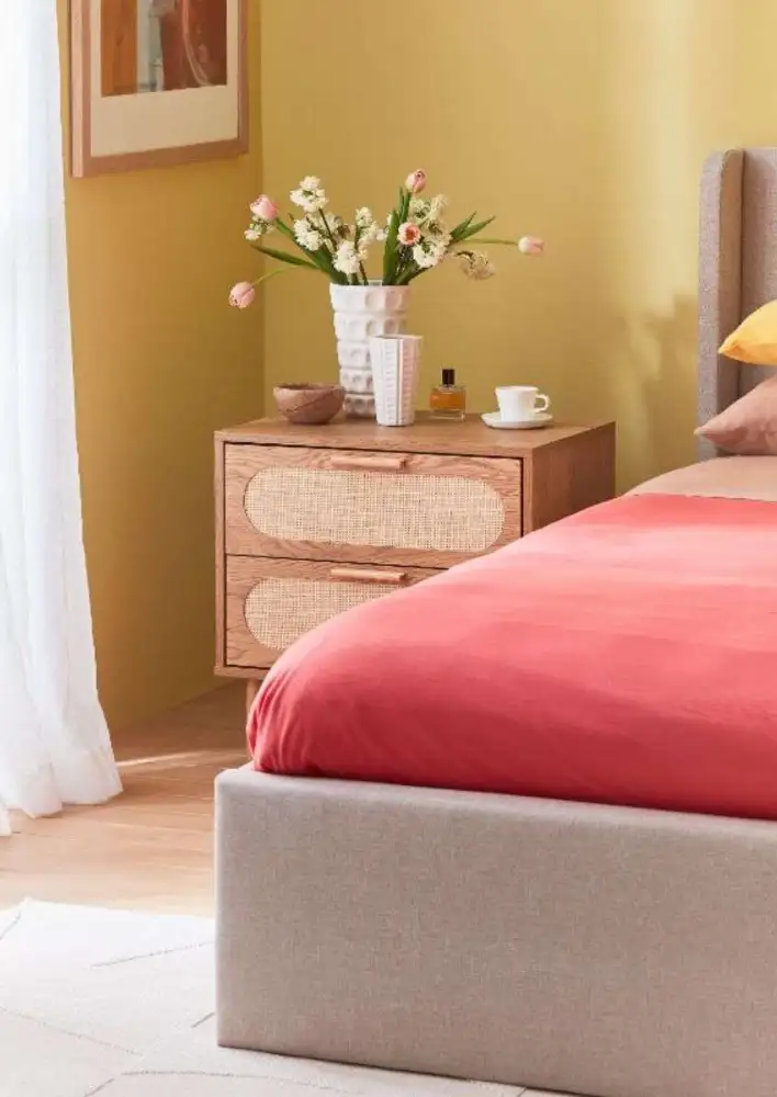 Mocka. Canyon Two Drawer Bedside Table $169.99
