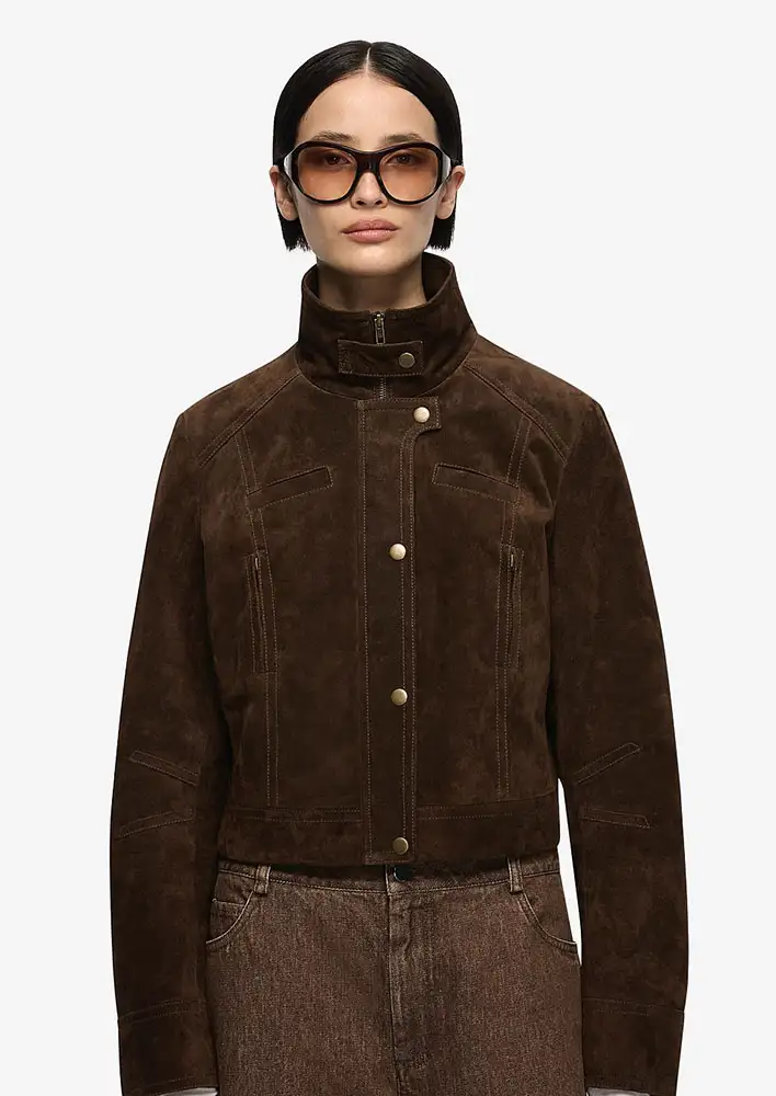 David Jones Bec + Bridge Hunter Suede Jacket $600