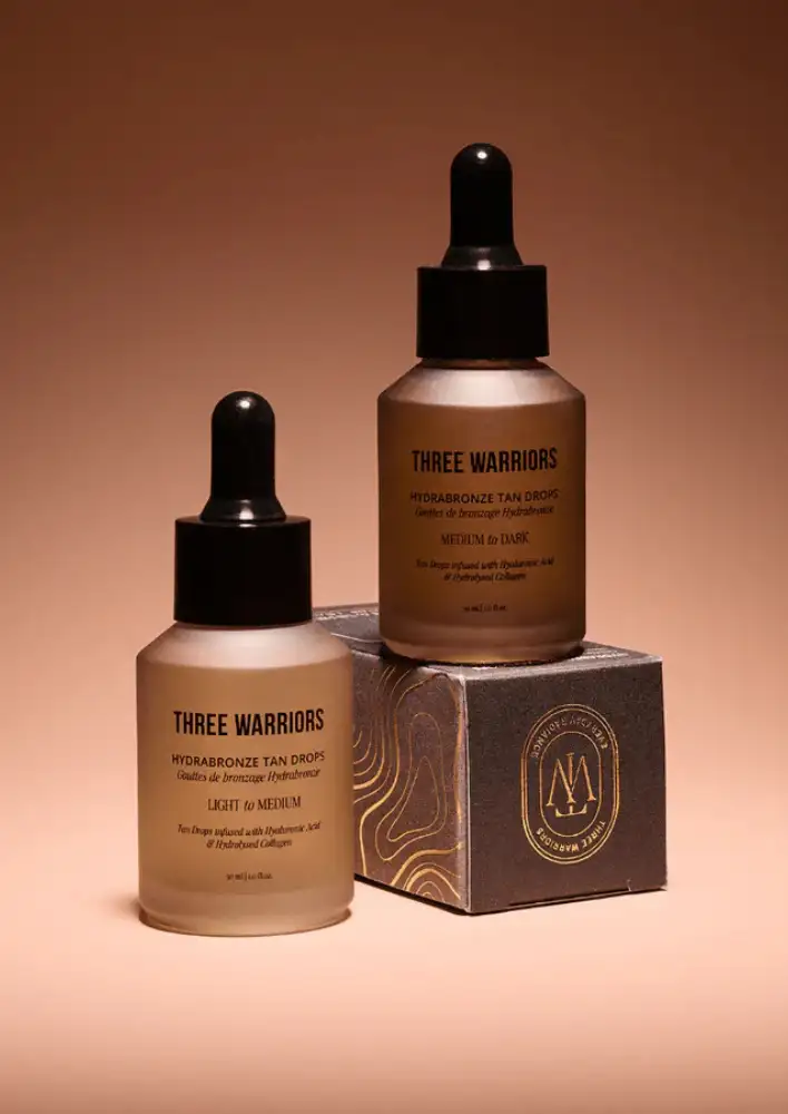 Three Warriors Hydrabronze Tanning Drops $39