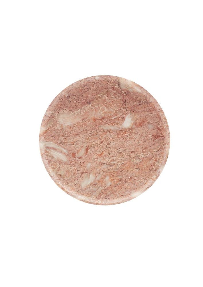 Black-Blaze-Linea-Round-Marble-Tray-Fossil-Pink-179