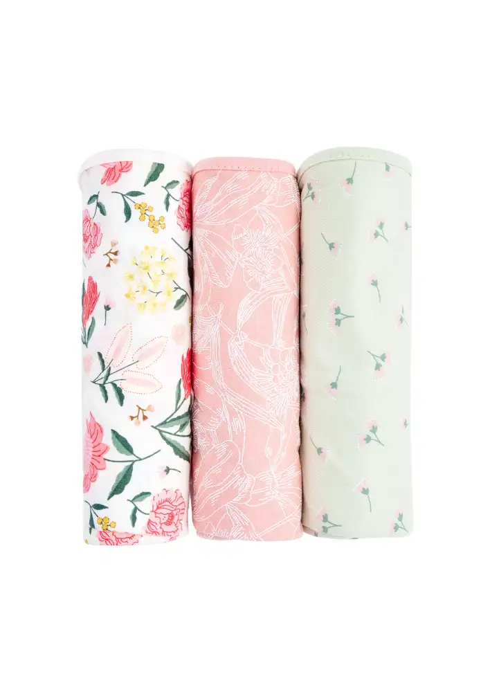 Kmart 3 Pack Organic Cotton Jersey Wraps $22