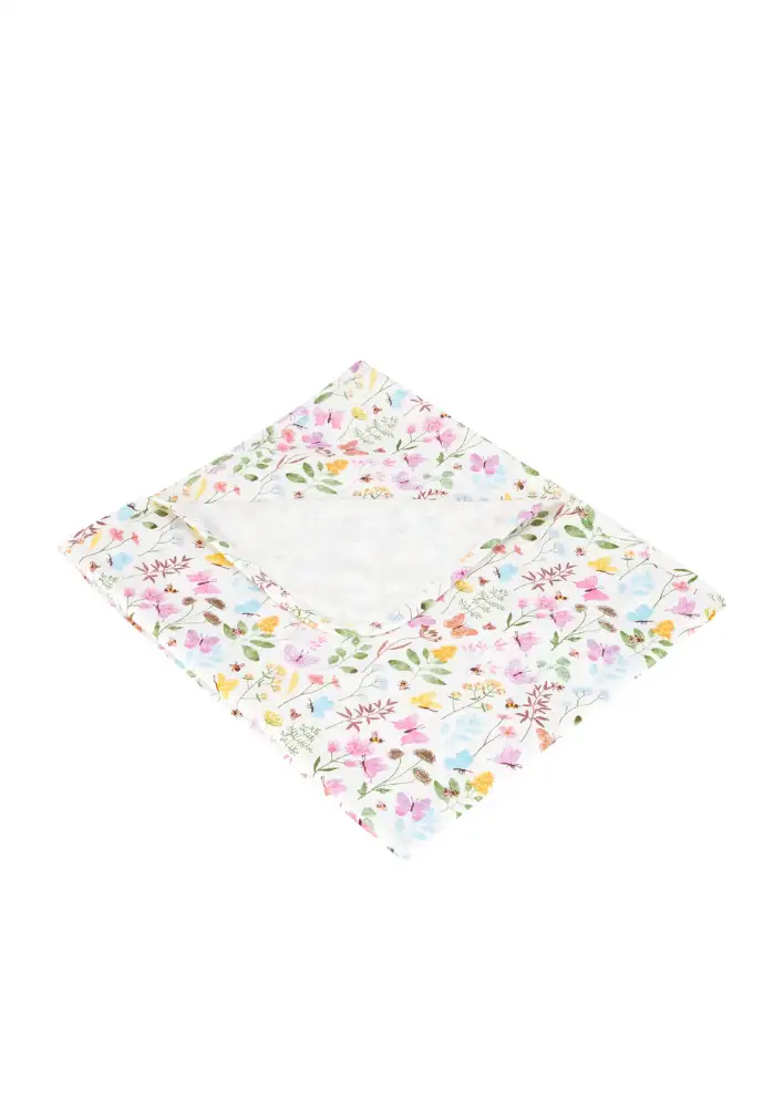 Kmart Cotton Jersey Floral Blanket $7