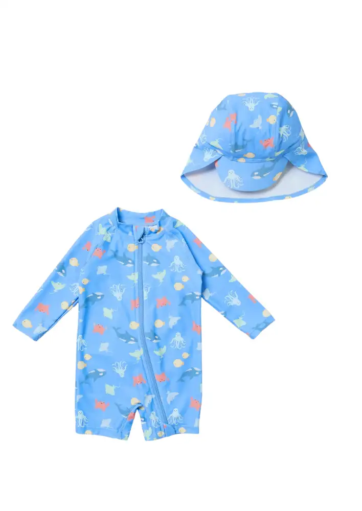 Kmart Rashie and Hat Set $20
