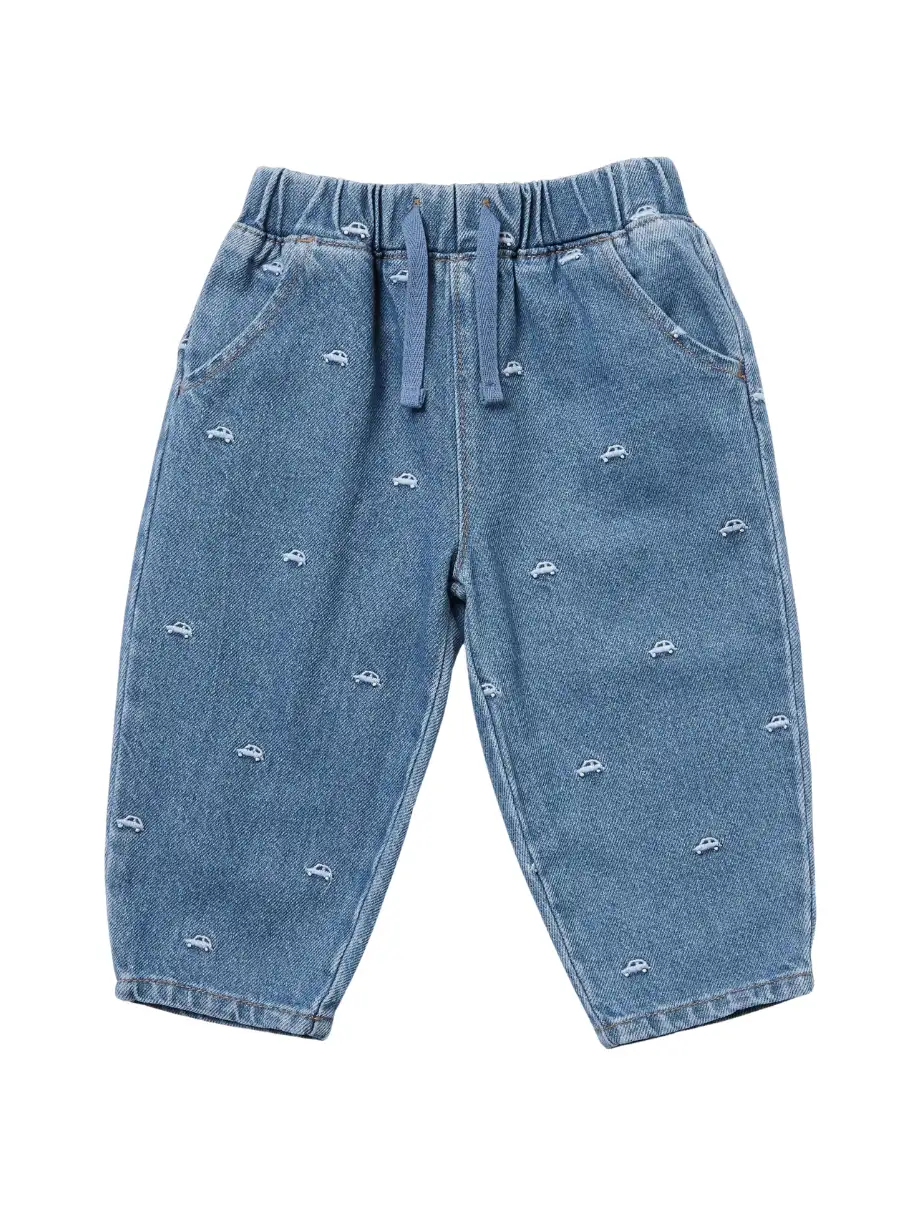 Kmart Cotton Embroidered Denim Jeans $14