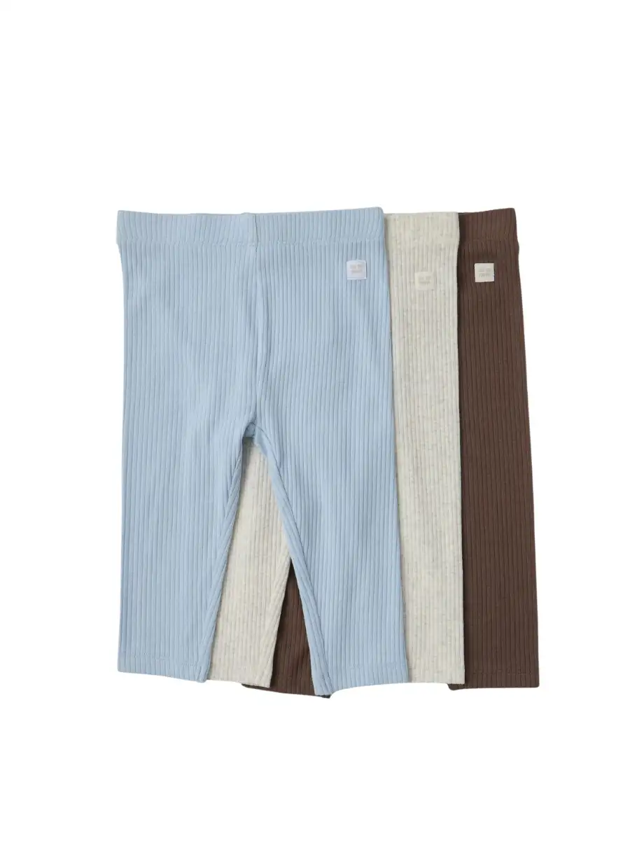 Kmart 3 Pack Ribbed Leggings $12
