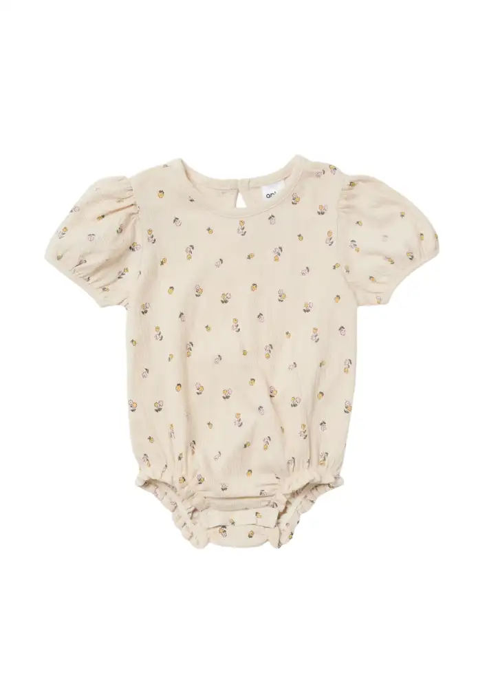 Kmart Short Sleeve Crinkle Bodysuit $7