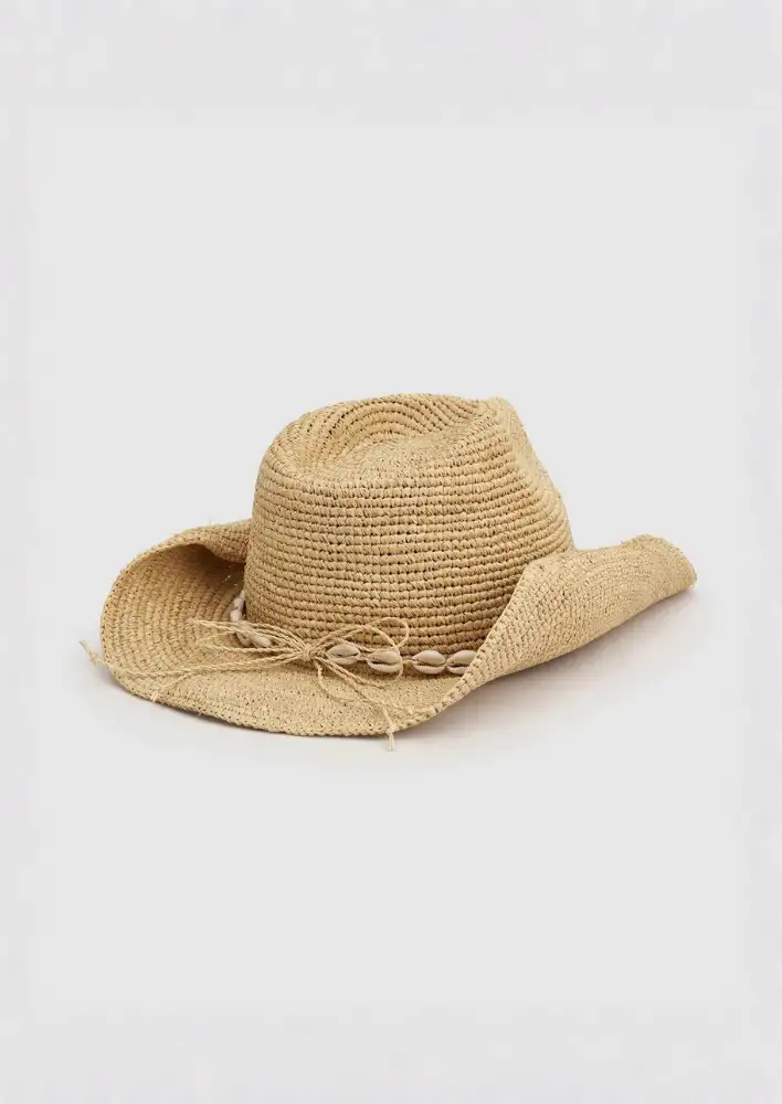Arms Of Eve Jackson Sunhat - Cowrie Shell $110