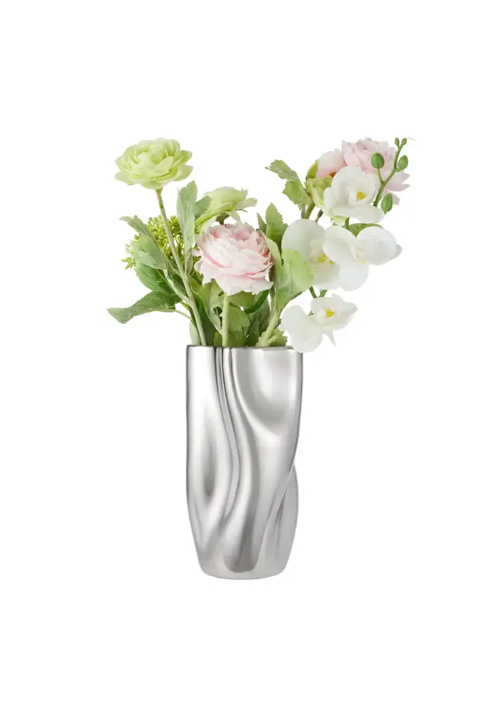 Target Anko Chrome Look Vase $10