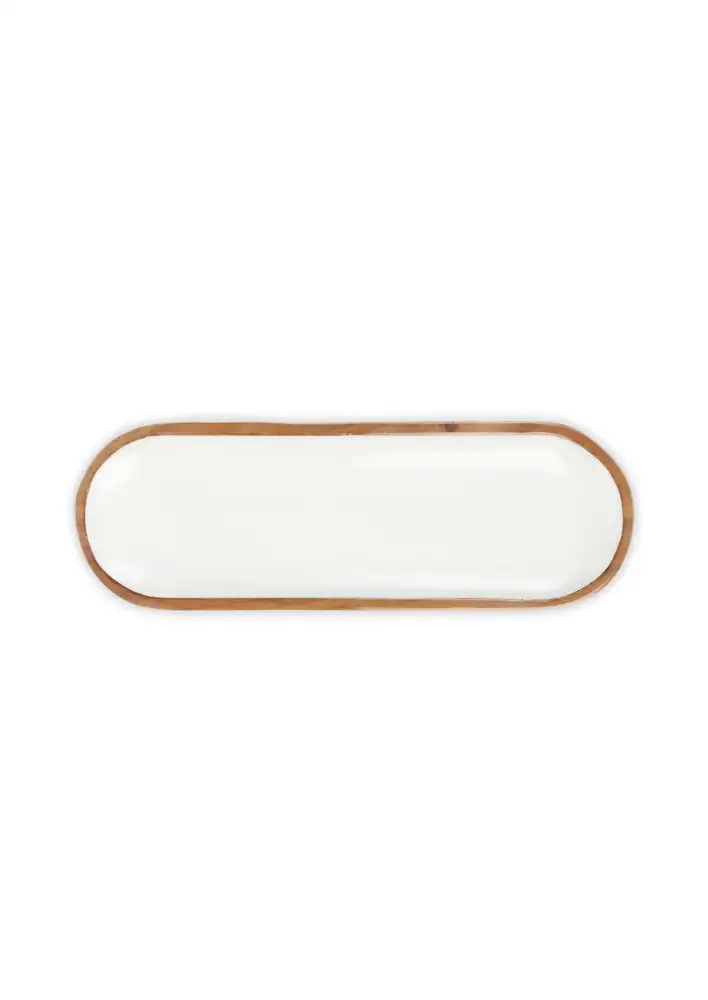 Target Acacia Wood Oval Platter $16