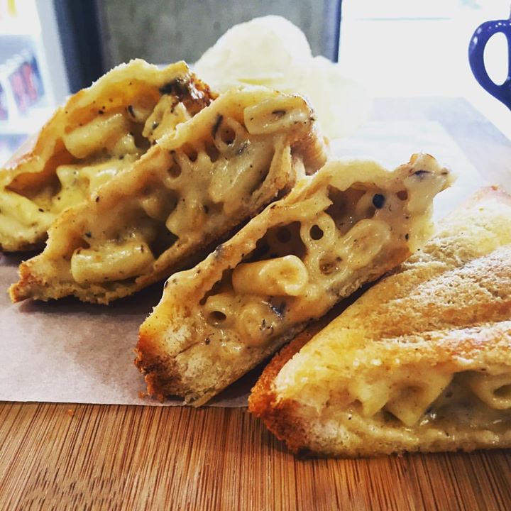 Truffled Mac'n'cheese Jaffle Image: Project 41 Cafe on Facebook