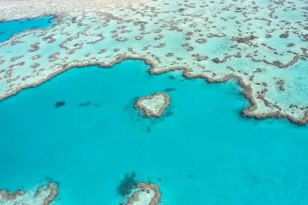 Heart Reef in the Great Barrier Reef