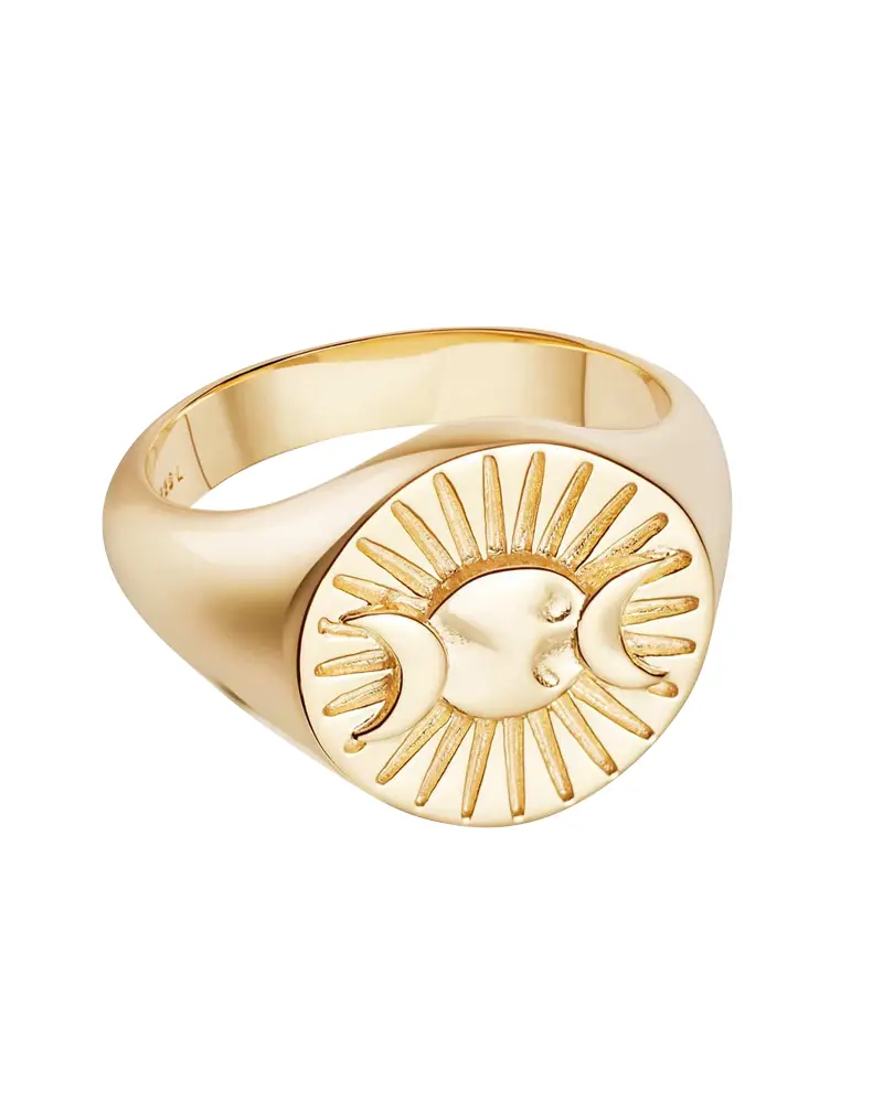Estée-Lalonde-Goddess-Medallion-Signet-Ring-18Ct-Gold-Plate-115