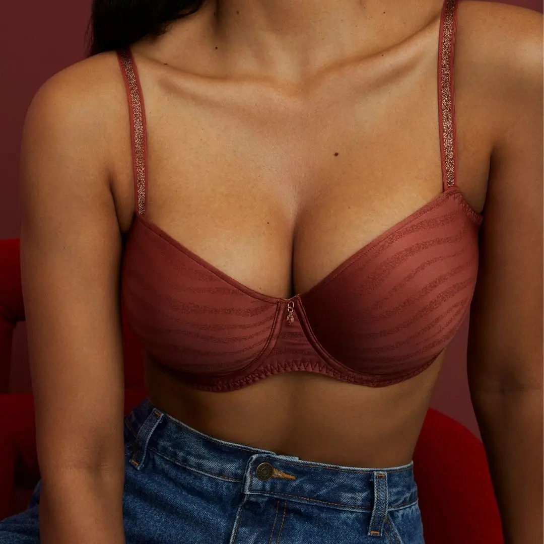 red bra