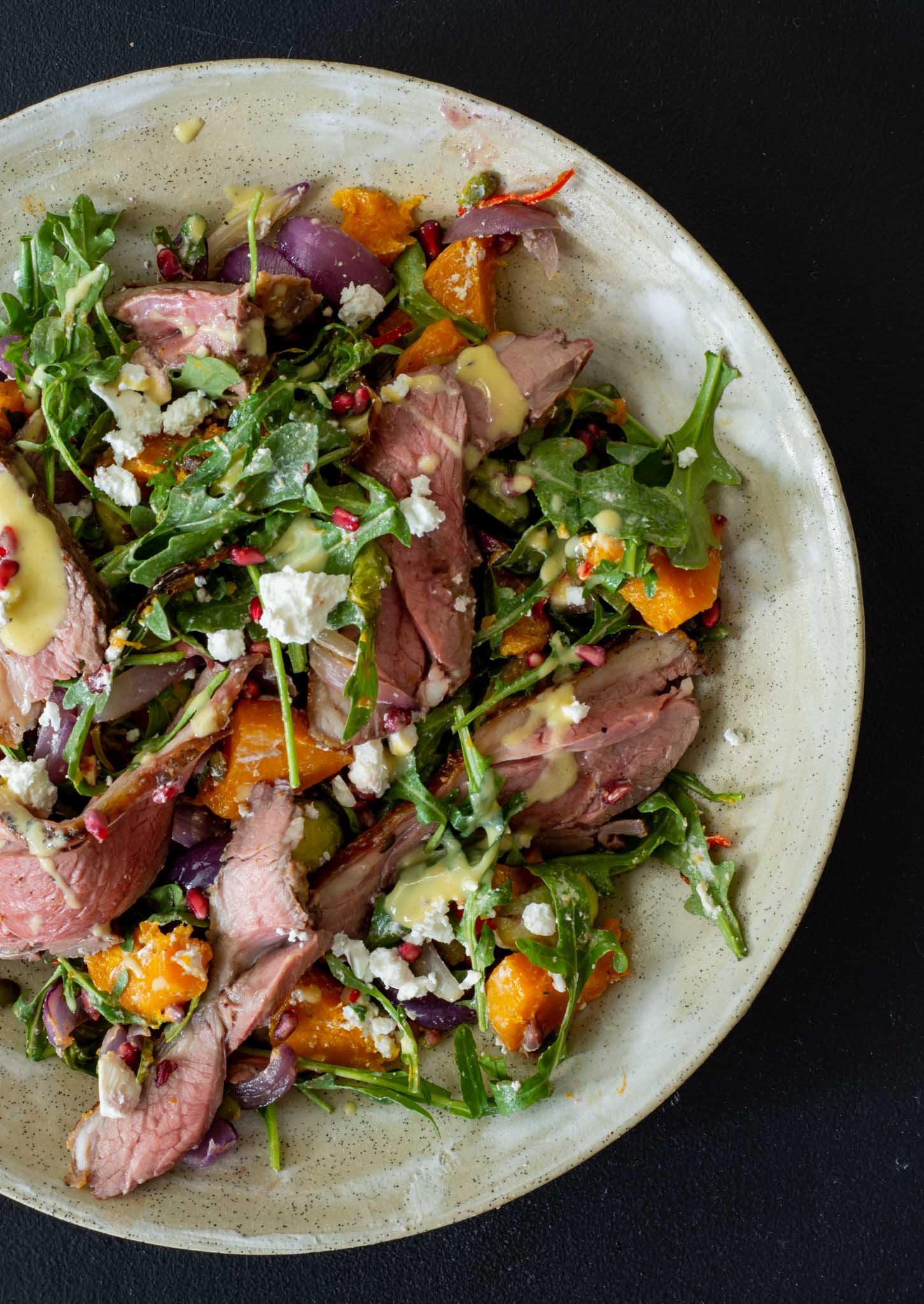 Spring salad, spring, salad, lamb salad, healthy salad, light salad, Gavin Sutherland, Spring Salad Recipe 