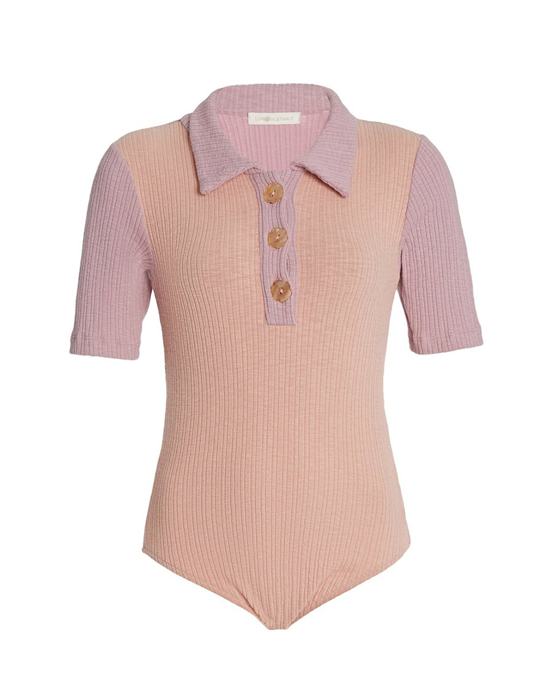 25_LoveShackFancy-Lynx-Two-Tone-Ribbed-Knit-Polo-Bodysuit-325