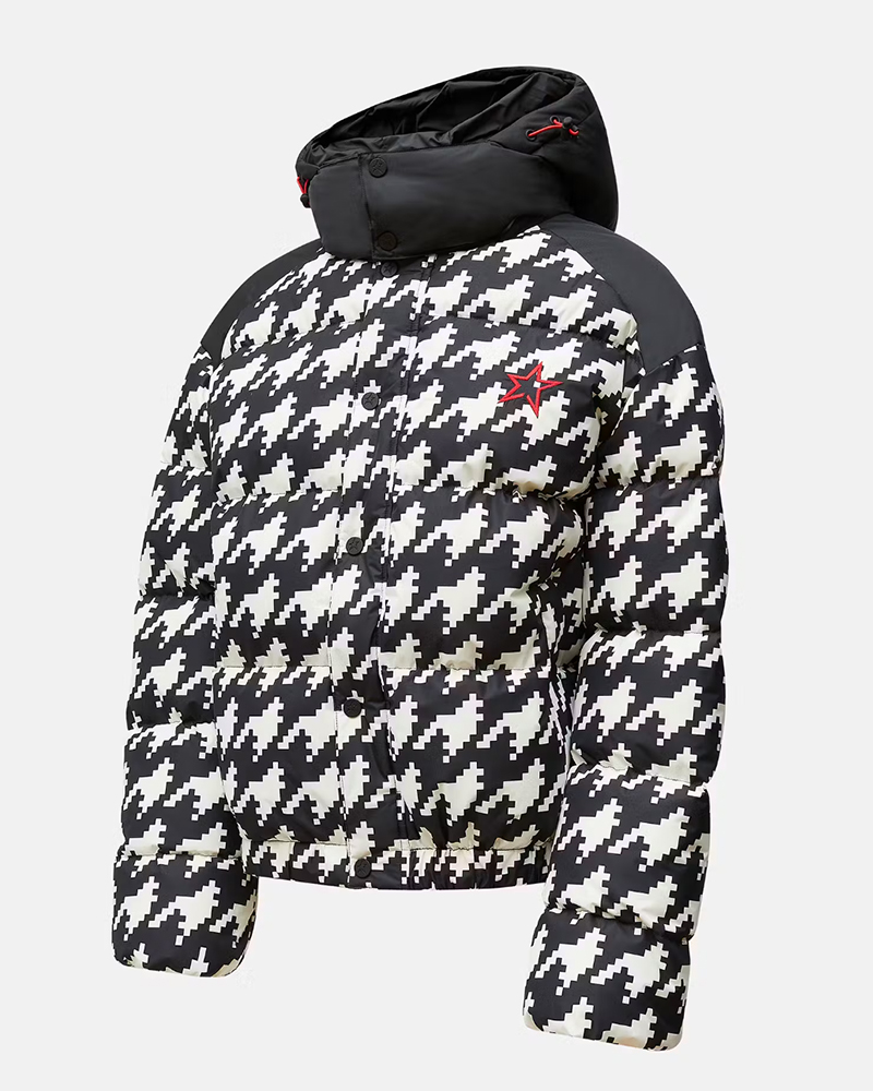 Perfect Moment Houndstooth Puffer Jacket $700