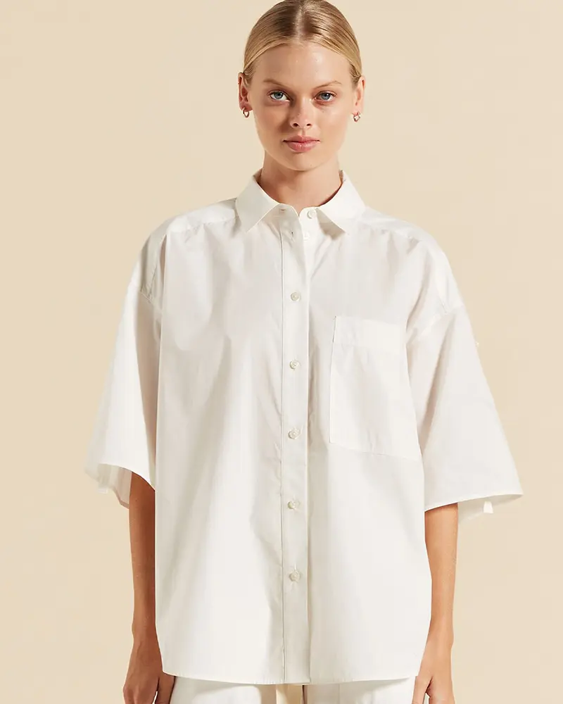 Summer Staple: The Layered Oversized Shirt