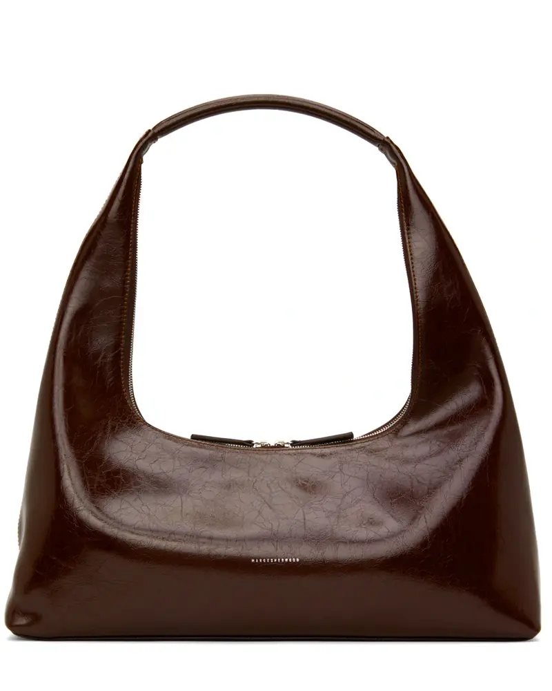 Marge Sherwood - Brown Mini Strap Bag in 2023