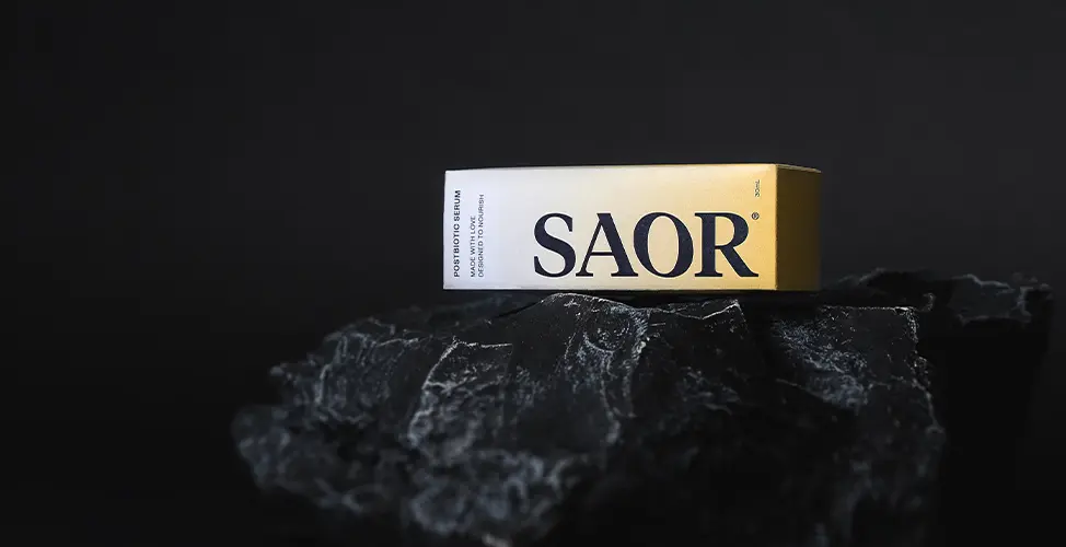 Saor Skin. Plant-based, postbiotic skincare.