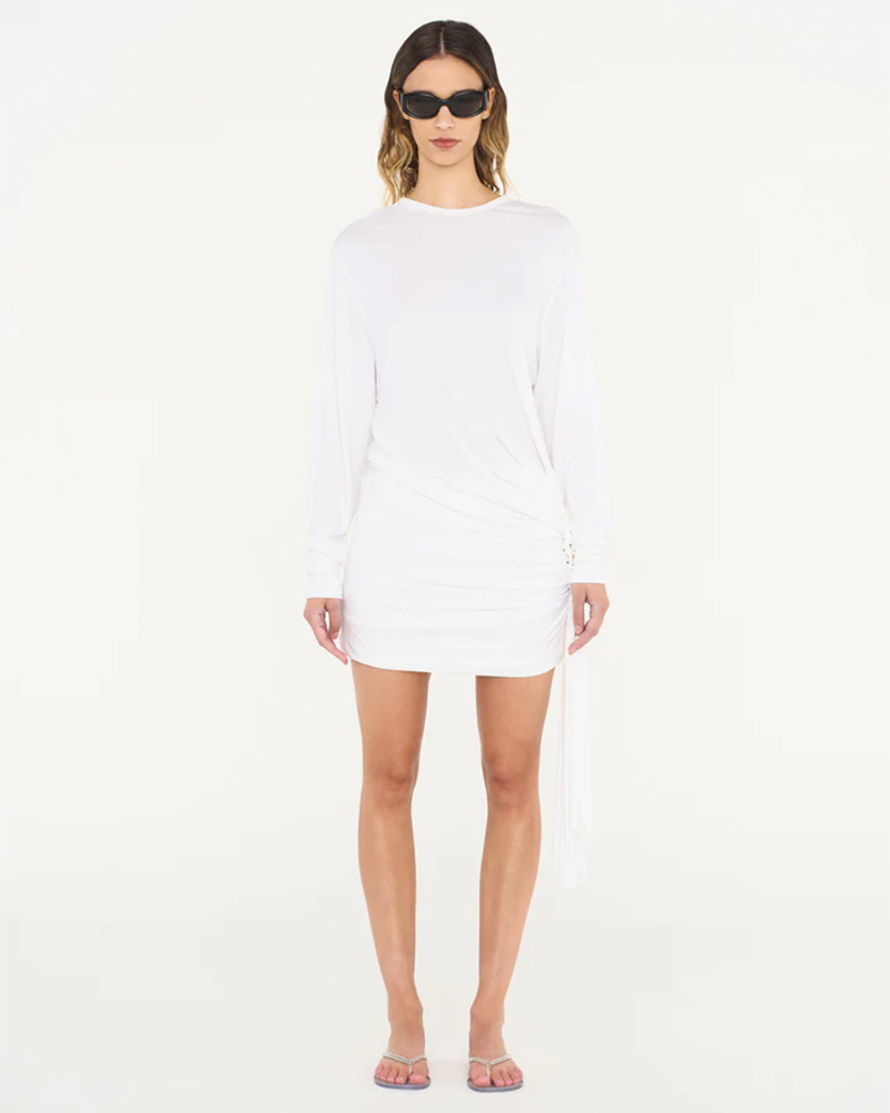 Christopher Esber Side Cowl Dress $690