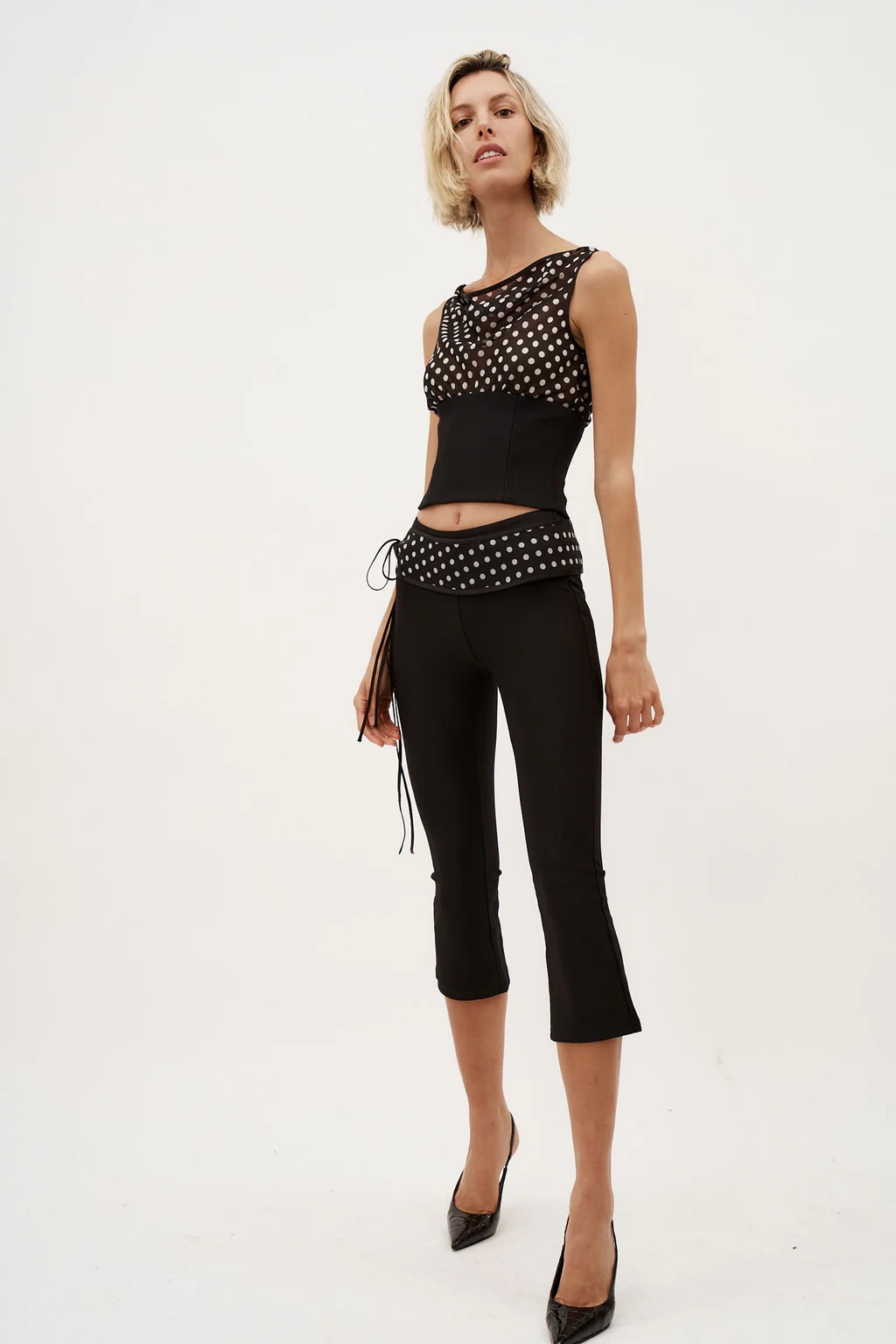 désordre Fait Par Foutch Marie Polka Dot Capri $400