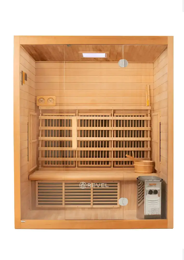 Revel-NordicWave-3-Person-Infrared-Traditional-Hybrid-Sauna-7999